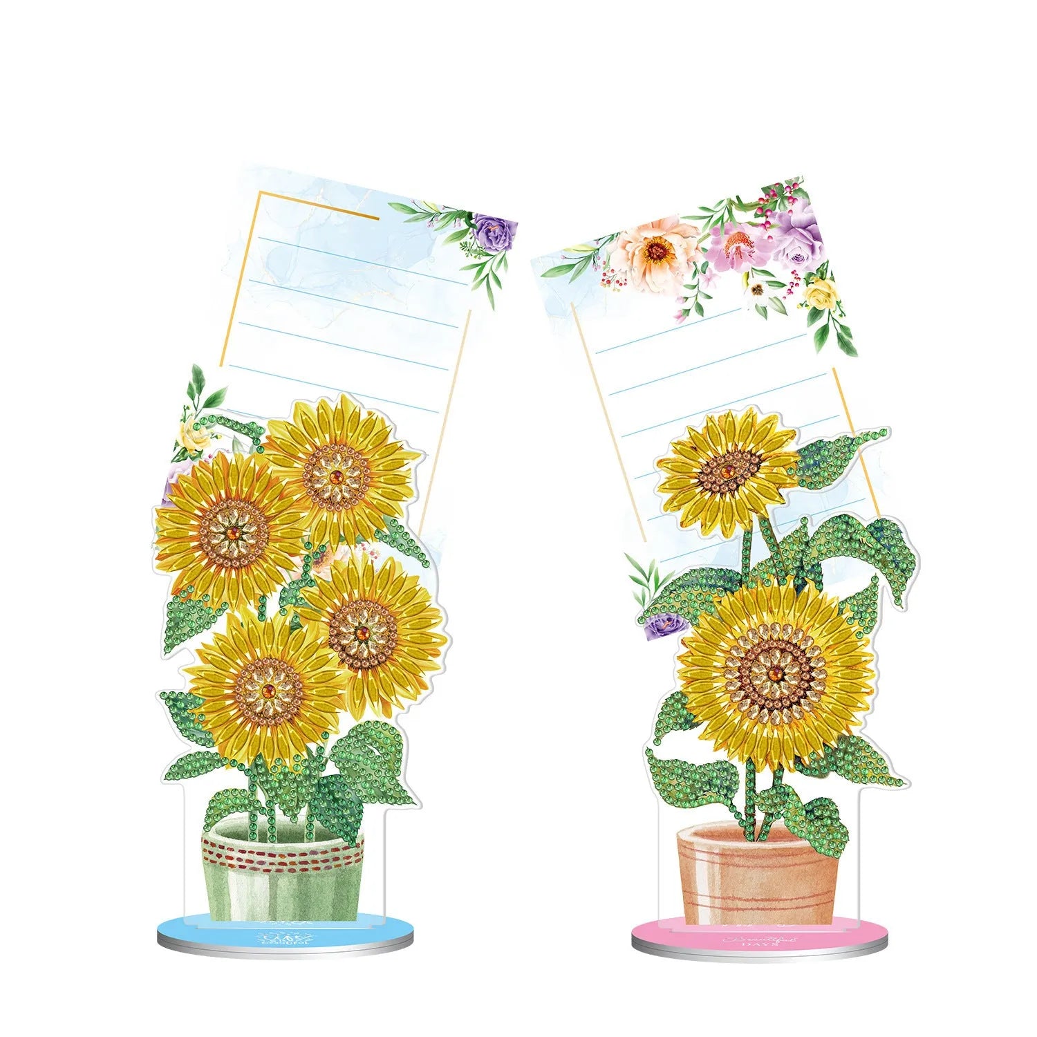 American handmade diamond painting decorative note clip for restaurant tables