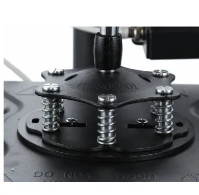 Black thermal transfer printing machine for T-shirts and fabric plates with 1250W motor