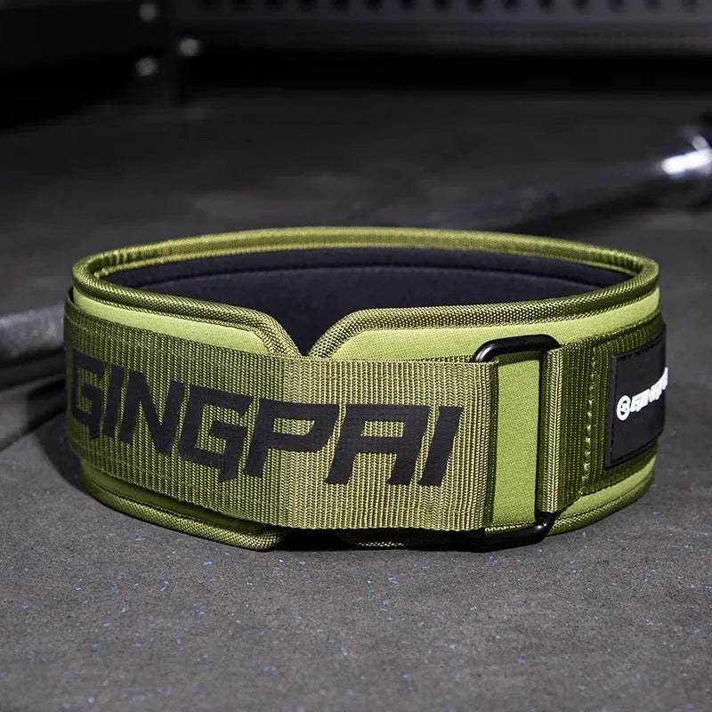 Abdominal exercising waist band for strength training and weightlifting protection