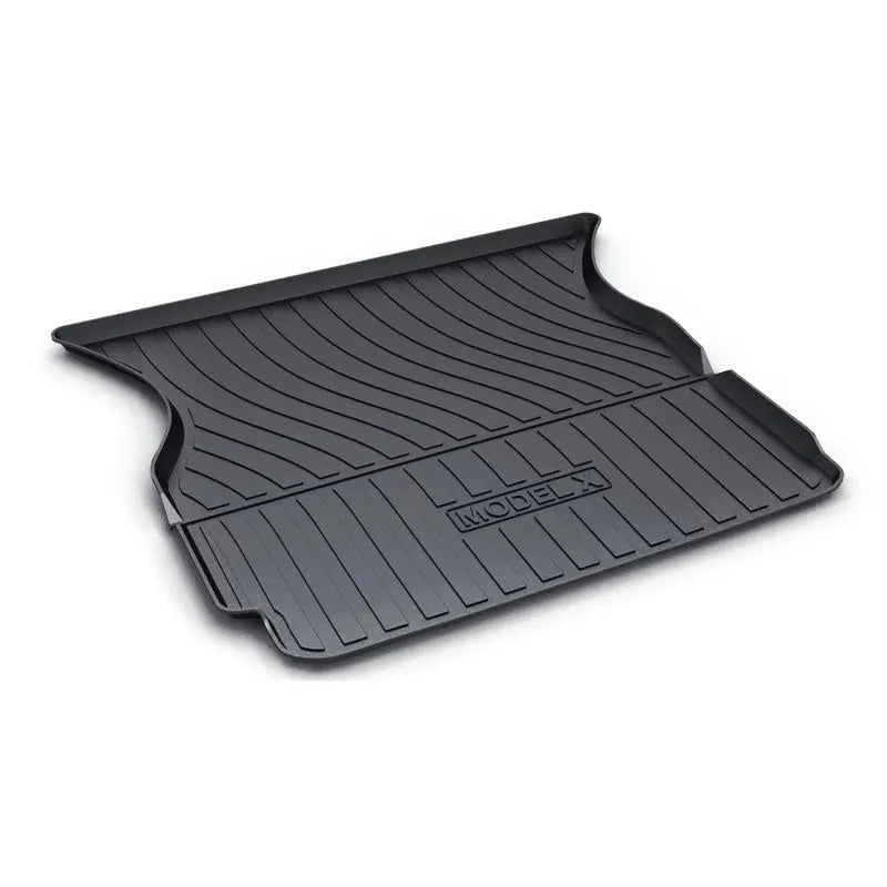 Rubber TPE floor mats designed for Tesla Model 3, Y, X, and S cars