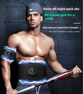 Display screen fitness belt for waist shaping with 120cm adjustable band