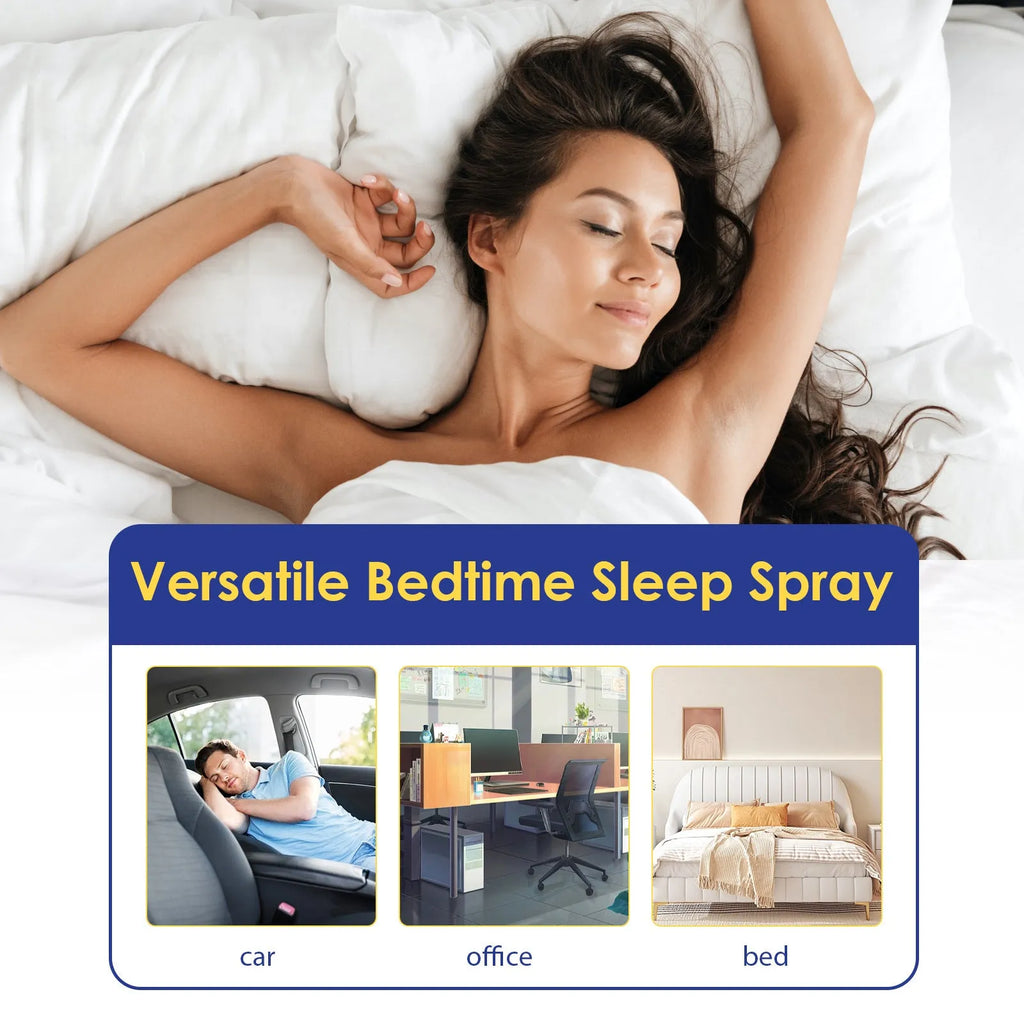 60ml lavender sleep care spray bottle for aromatherapy relaxation and stress relief