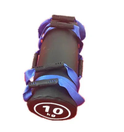 Fitness Energy Sack Power Bag weight training sandbag in flat white leather finish