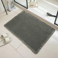 Checkered pattern non-slip bathroom floor carpet in a choice of colours and sizes.