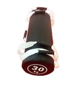 Fitness Energy Sack Power Bag weight training sandbag in flat white leather finish