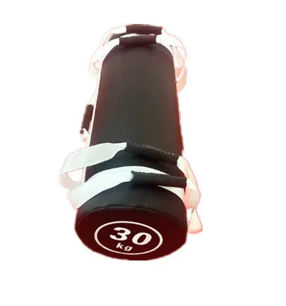 Fitness Energy Sack Power Bag weight training sandbag in flat white leather finish