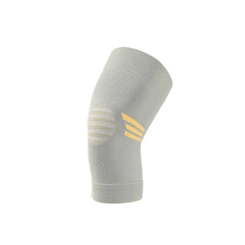 A pair of polyester sports knee pads for aerobics and basketball, shown in various colour options.
