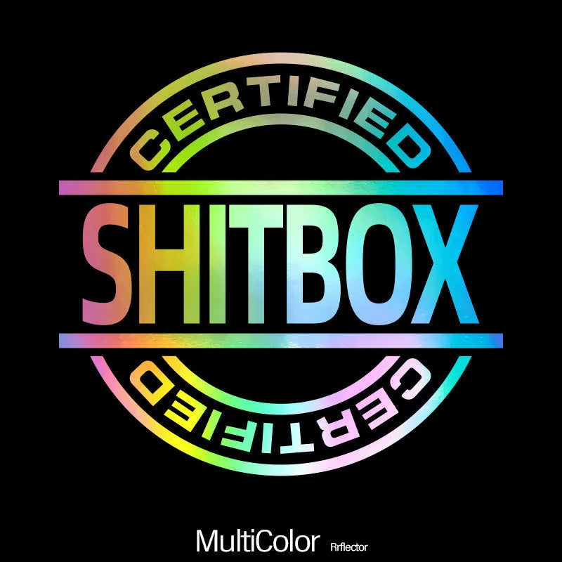 13x12cm creative vinyl car sticker in various colours for vehicle body decoration