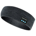 Bluetooth 5.4 sport headband with removable ear cushions in black, dark grey and grey-white colours