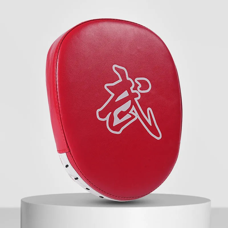 PU boxing target punch mitts for Sanda and Muay Thai training in multiple colour combinations