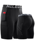 Men's milk silk sport shorts in black colour designed for summer running and fitness activities