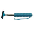 Retractable stainless steel car rearview mirror wiper extending to 100cm with rubber cleaning blade