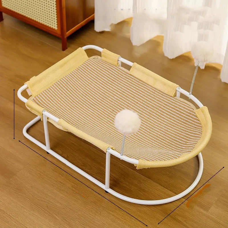 Large fabric pet kennel cage with breathable bracket design in grey colour option
