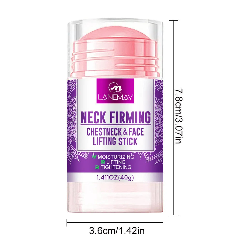 40g jar of neck firming cream with anti-wrinkle and brightening effects