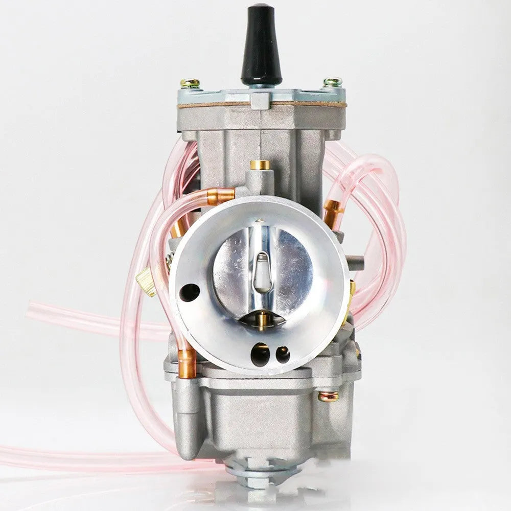 PWK sandblasting carburetor modification kit with size options from 21mm to 34mm for motorcycle engine upgrades.