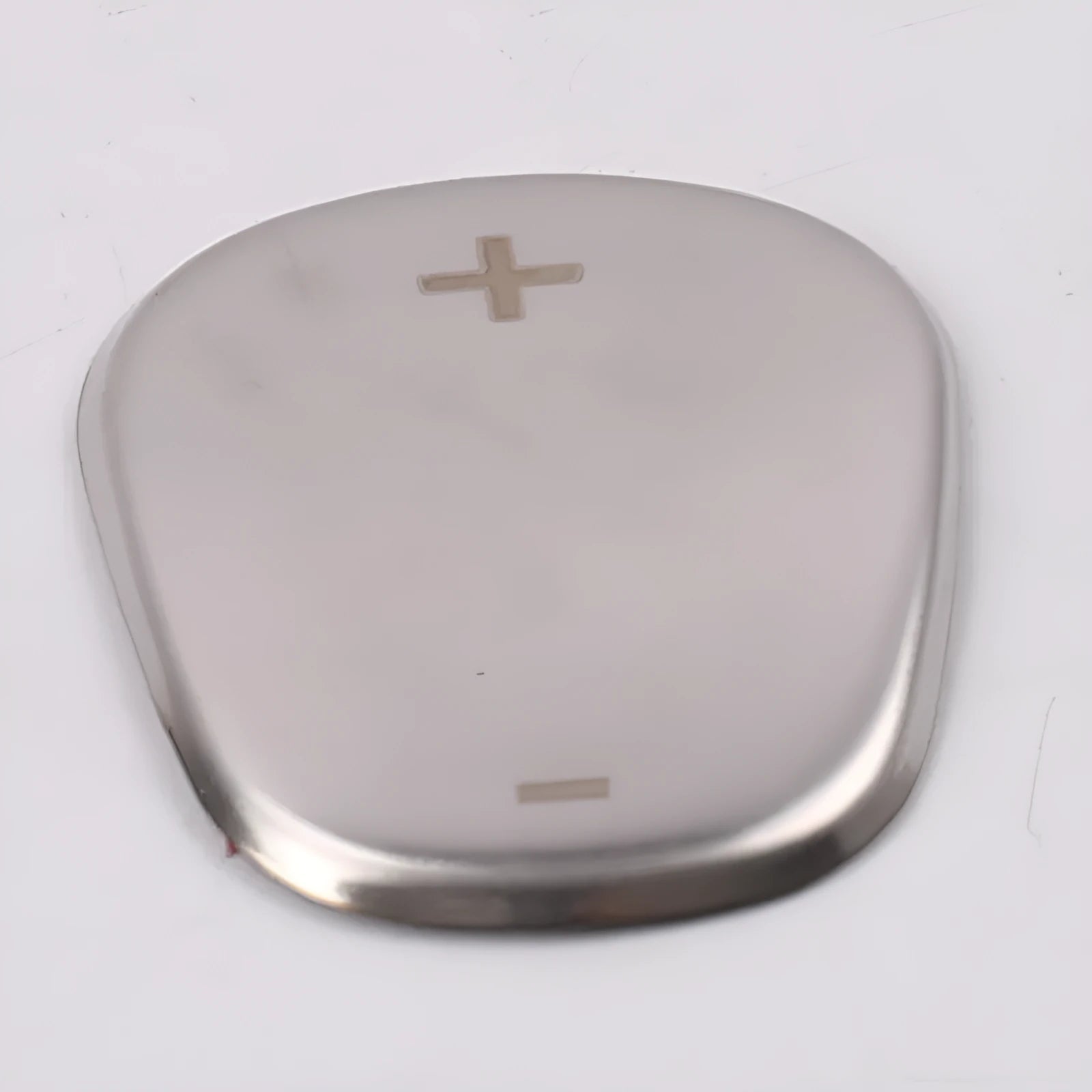Stainless steel gear controller cover for Z Gear Head Patch Cruze, 88mm diameter, in black titanium, matt silver, or sapphire finish.