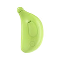 Green rechargeable cat steam brush with three-in-one grooming functions on white background
