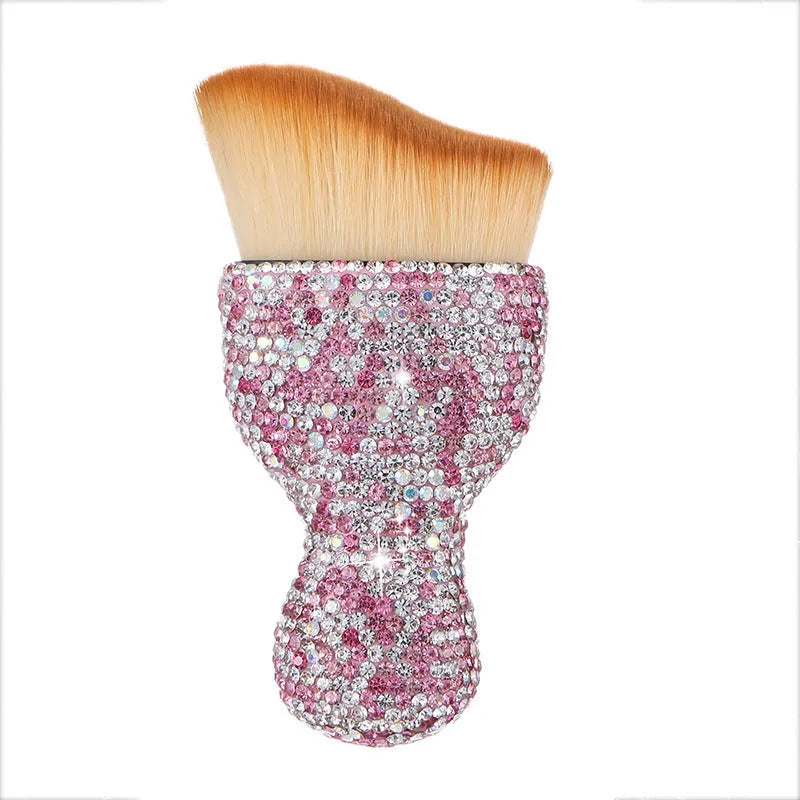 PVC soft brush for car interior dust removal, 10 cm long, in white, pink, or black colour.