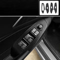 Unksera car interior decorative film sticker kit for centre console, instrument panel, and door handle modification