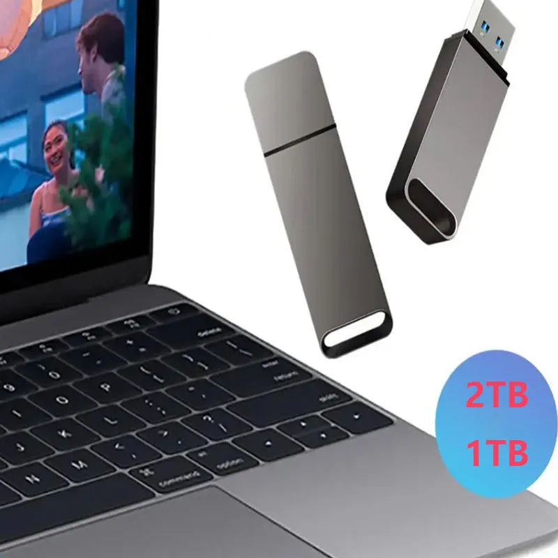 Metal USB flash drive in black, red or silver with custom graphics and high capacity storage