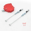 Motorcycle clutch labour-saving modification kit in aluminium alloy, shown in multiple colour options.