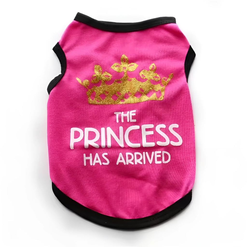 Cotton puppy vest in multiple colours and sizes for spring and summer dog clothing