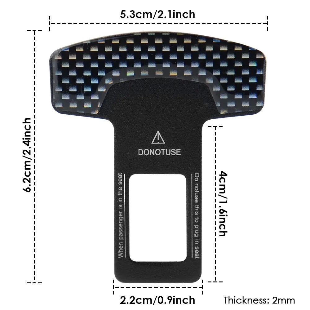 Aluminium alloy bottle opener key chain with 2.1cm lock tongue buckle in frosted carbon fibre finish
