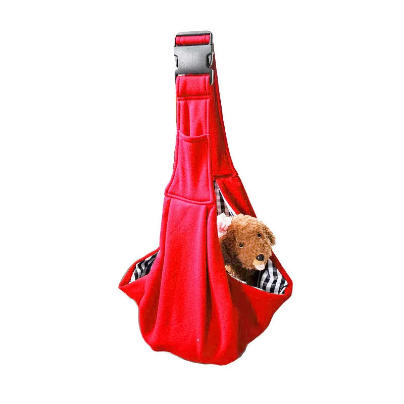 Adjustable shoulder strap pet carrier bag in multiple colours for small dogs up to 7.5kg