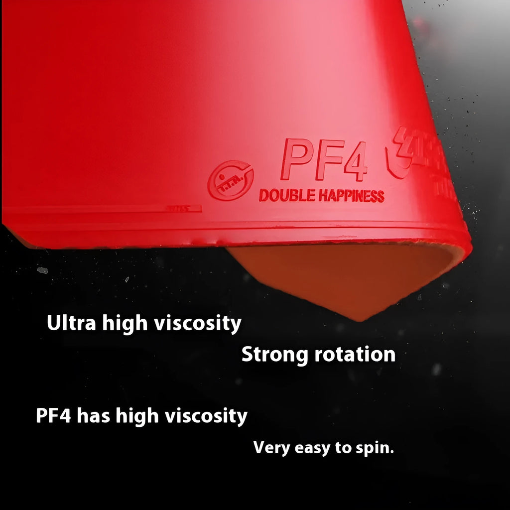 Fast Attack Sticky Classic-50 table tennis racket with anti-rubber surface in red or black colour options