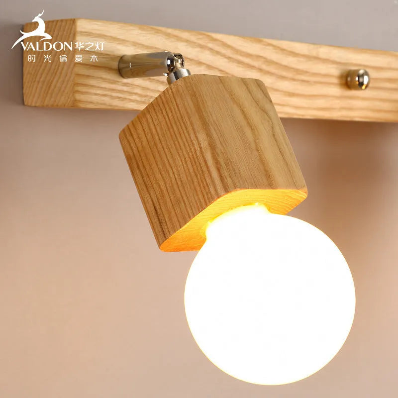 24cm diameter LED wall lamp with single head design and adjustable white, warm, or tricolour lighting options