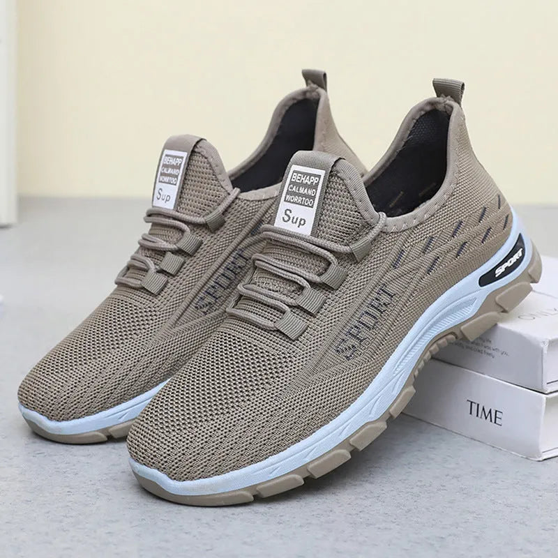Casual sports sneaker with soft PVC sole in various colours showing low-top design and round toe shape