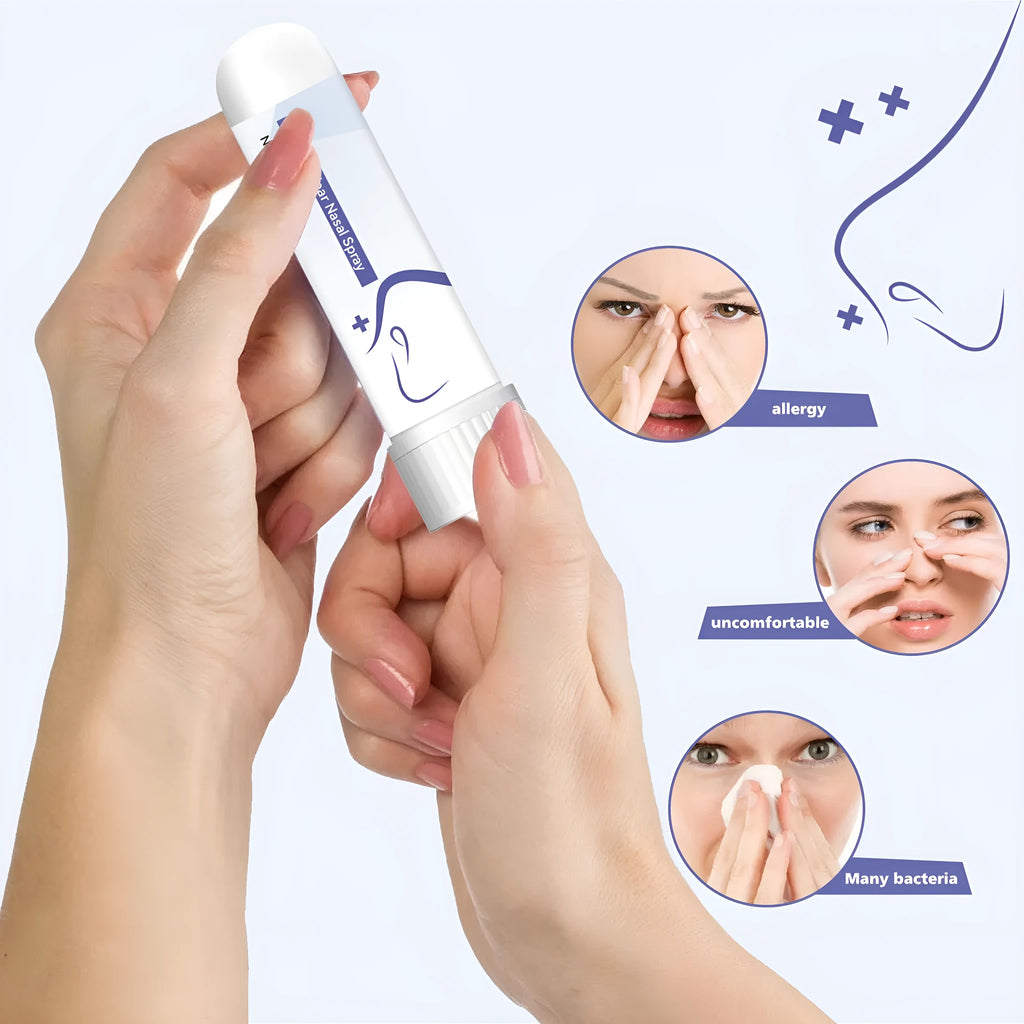 Manual family nasal drainage plunger for sinus care with 1G weight