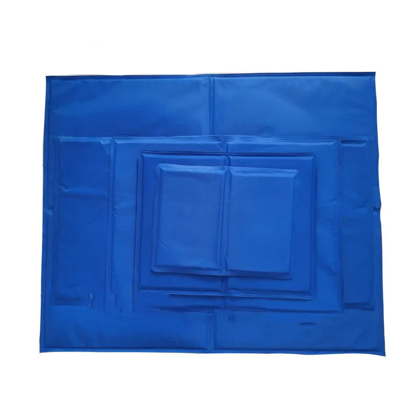Blue plastic cooling pet nest for cats and dogs, antibacterial and easy to clean, five sizes