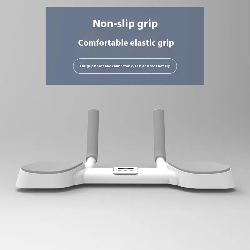 White aluminium alloy flat support trainer for home fitness exercises