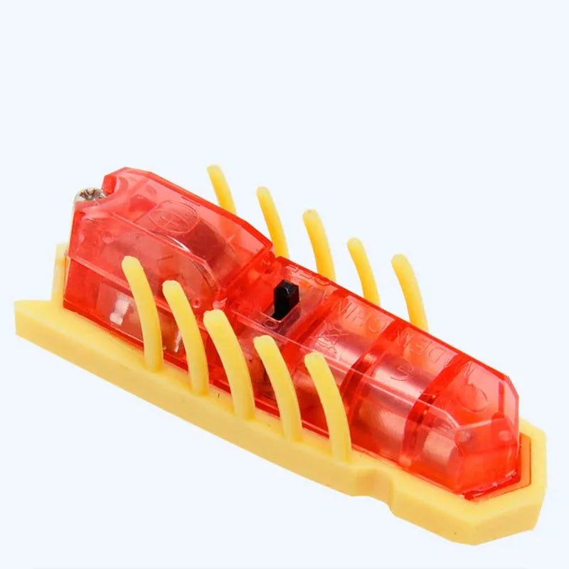 Mini electric bug cat toy showing ladybird beetle shape with angular legs