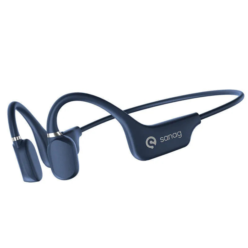 Wireless bone conduction sports headphones with neckband design in multiple colour options