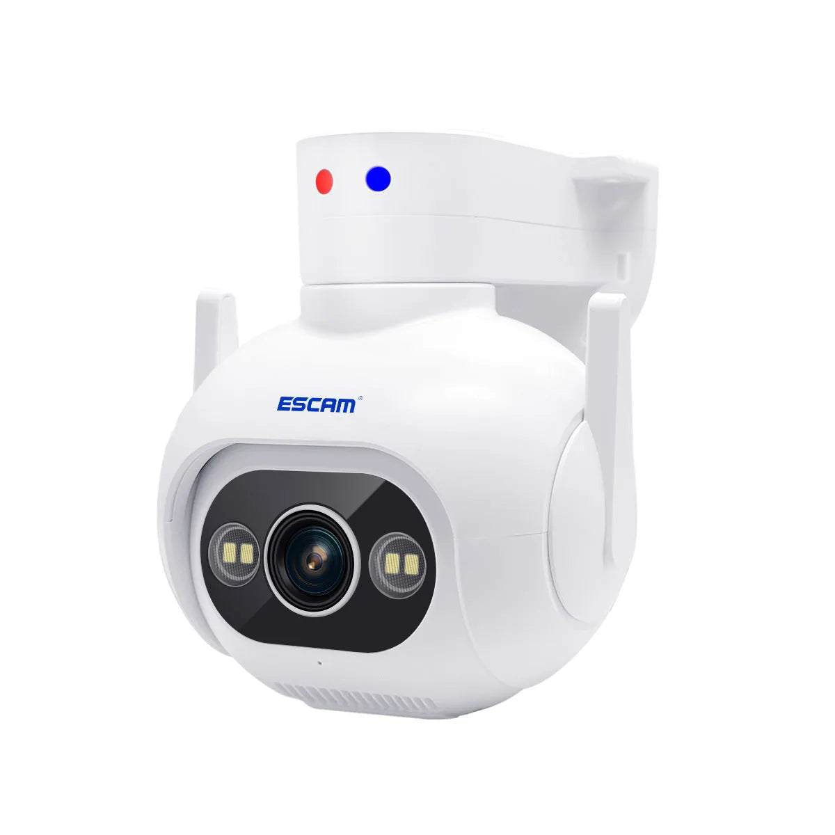 4MP smart security camera with colour night vision and wall mount bracket