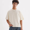Pure cotton loose fit short sleeve t-shirt in multiple colours including apricot, black and white