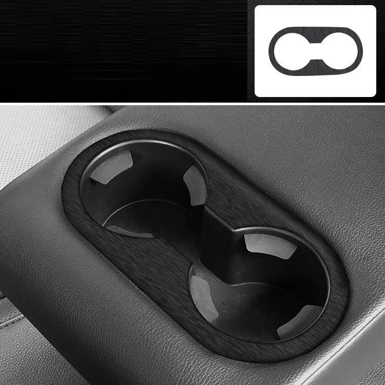 Unksera car interior decorative film sticker kit for centre console, instrument panel, and door handle modification