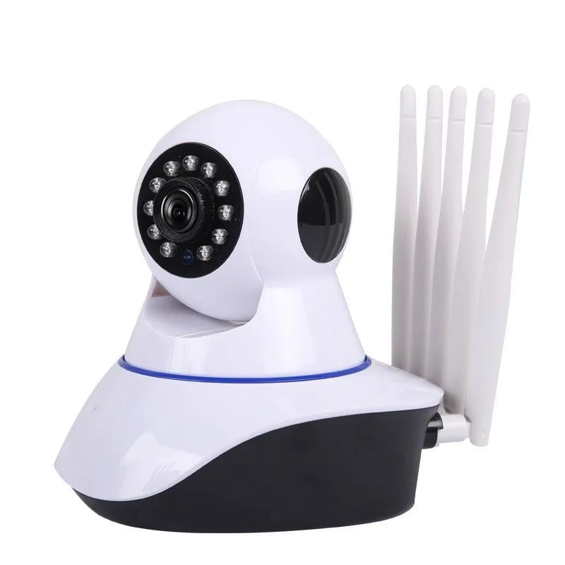 White dome-style wireless security camera with 2MP sensor and 3.6mm lens