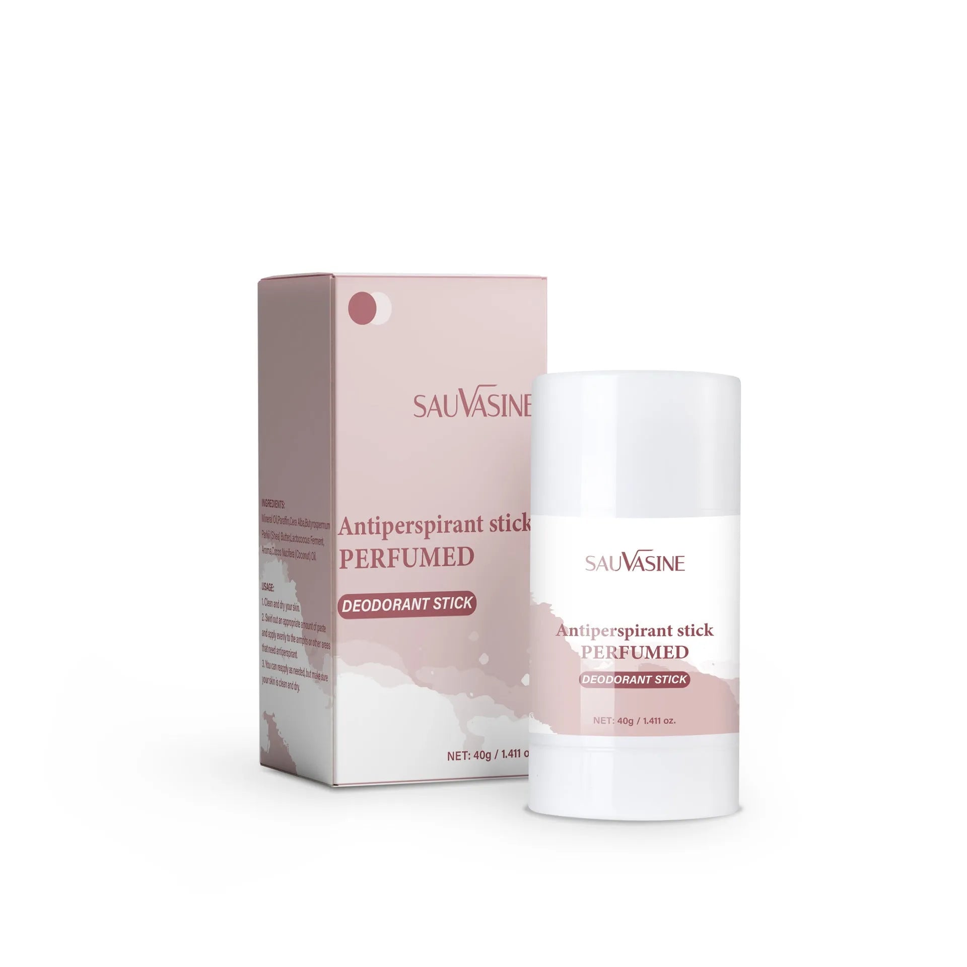 40g antiperspirant deodorant stick for women, men and children to fade armpit odour