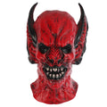 Red bat head cover mask made from RP foam for costume parties