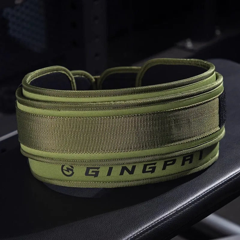 Abdominal exercising waist band for strength training and weightlifting protection