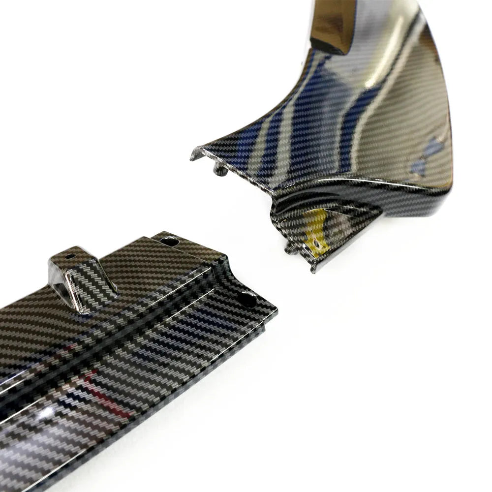 Unksera M10 three-section front shovel car tail for BMW retrofitting in carbon braze pattern finish