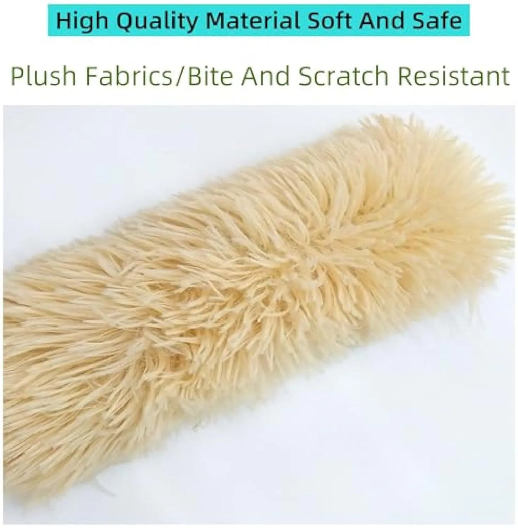 Interactive plush cat toy with crinkle sound and natural catnip filling in assorted colours