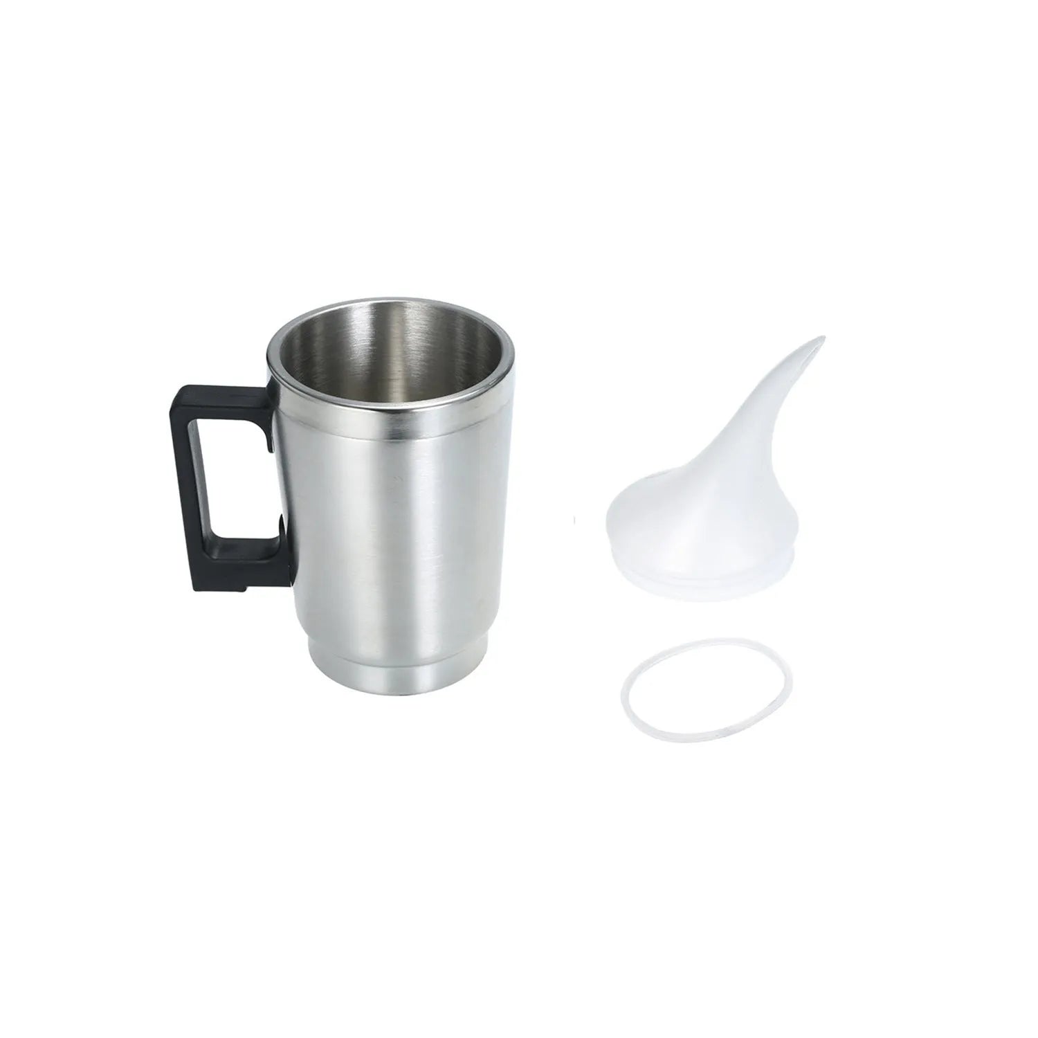 Automobile headlamp repair kit showing stainless steel polishing cup and power adapters for GB/US and European vehicles