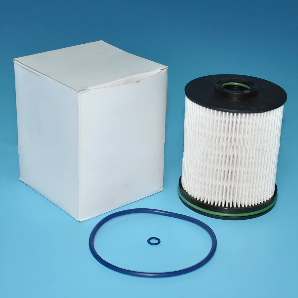 Diesel fuel filter element with gasket for Vauxhall and Opel Astra K vehicles
