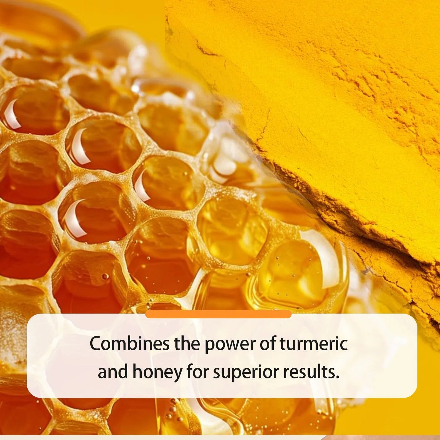30ml bottle of turmeric honey essential oil with neutral packaging for facial beauty treatment