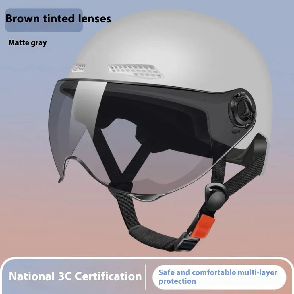 3C certified polypropylene electric bike helmet for adult electric vehicle commuting