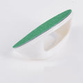 Upgraded dog nail file scratch board with ergonomic handle in blue, green, yellow, or black colour.